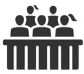 Jury Deliberation Icon